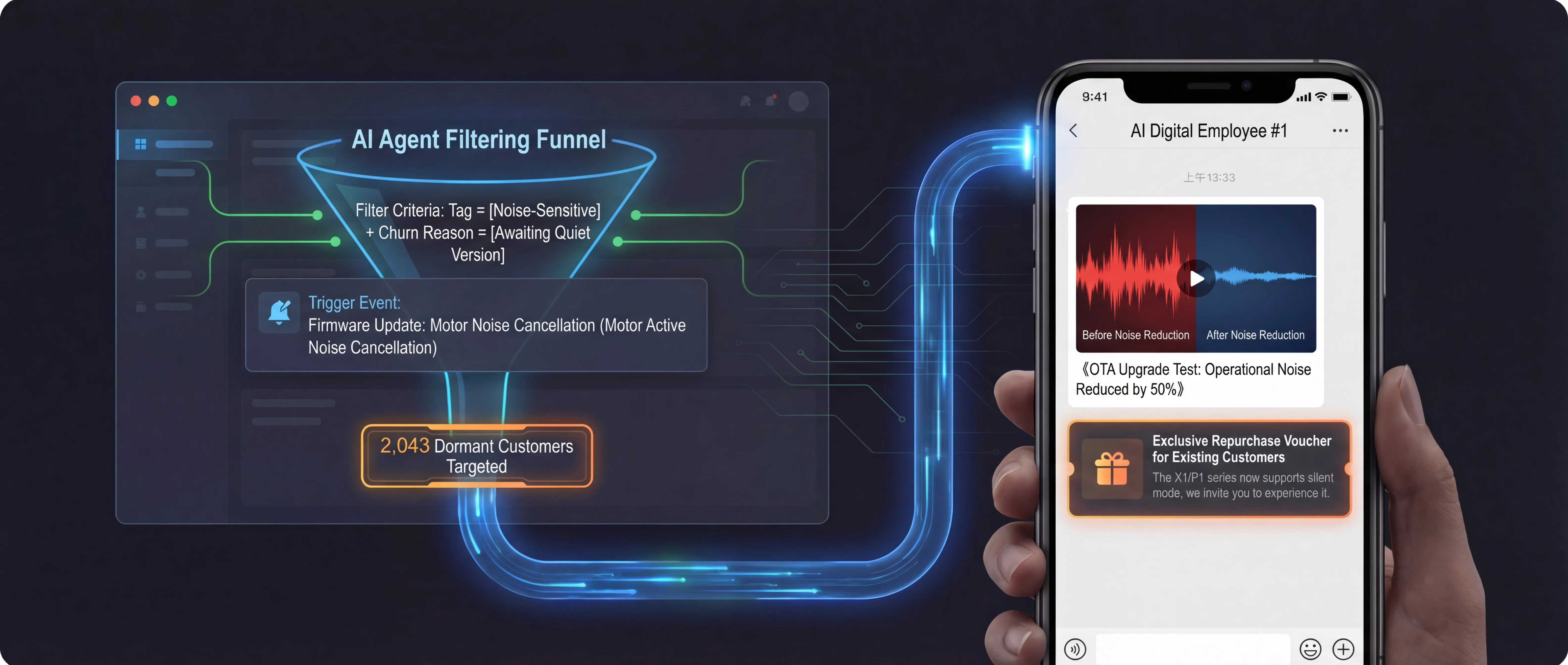 Product update re-engagement